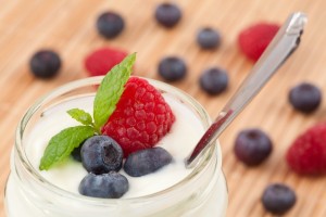 Probiotics found in yogurt
